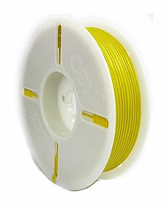 ビニール・タイ 黄色 4mm×600m リール巻 10巻(１カートン)