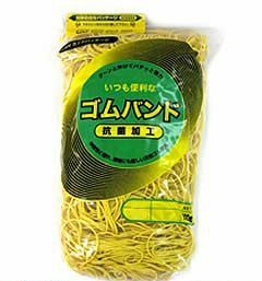 輪ゴム ＃16 黄色 500ｇ×40袋(１カートン20ｋｇ)