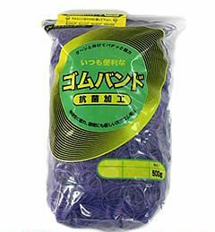 輪ゴム ＃16 紫色 500ｇ×40袋(１カートン20ｋｇ)