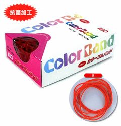 輪ゴム ＃16 赤色 100g×100箱(１カートン10ｋｇ)