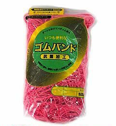 輪ゴム ＃16 ピンク色 500ｇ×40袋(１カートン20ｋｇ)