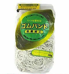 輪ゴム ＃14 白色 500g 1袋by igo アイ・ジー・オーゴムバンド