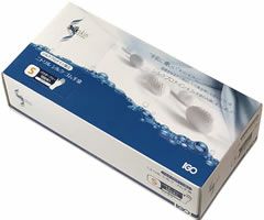 ニトリルシルクゴム手袋サイズＳパウダー無ホワイトカラー１００枚入り１箱