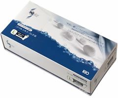 ニトリルシルクゴム手袋サイズLパウダー無ホワイトカラー１００枚入り３０箱 (１カートン)