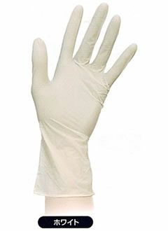 ニトリルシルクゴム手袋サイズLパウダー無ホワイトカラー１００枚入り３０箱 (１カートン)