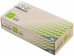 ニトリル手袋ONE　パウダー無ブルーカラー　サイズM